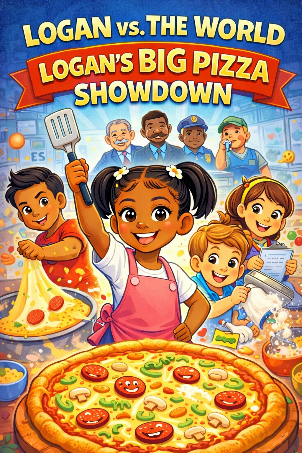 Logan's Big Pizza Showdown book cover